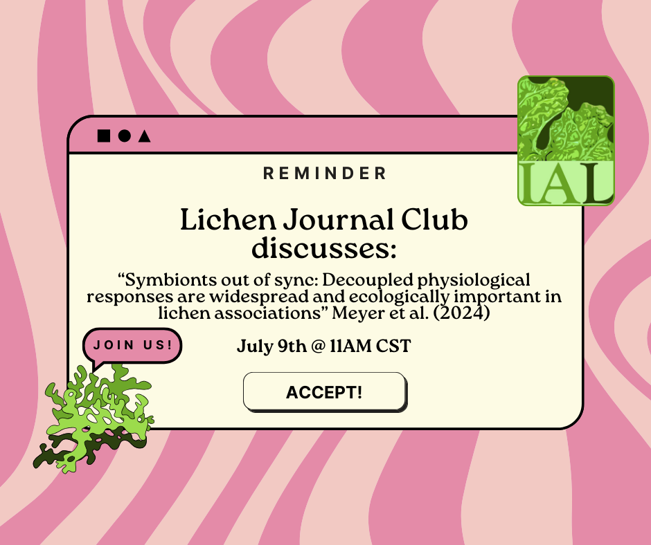 Lichen Journal Club